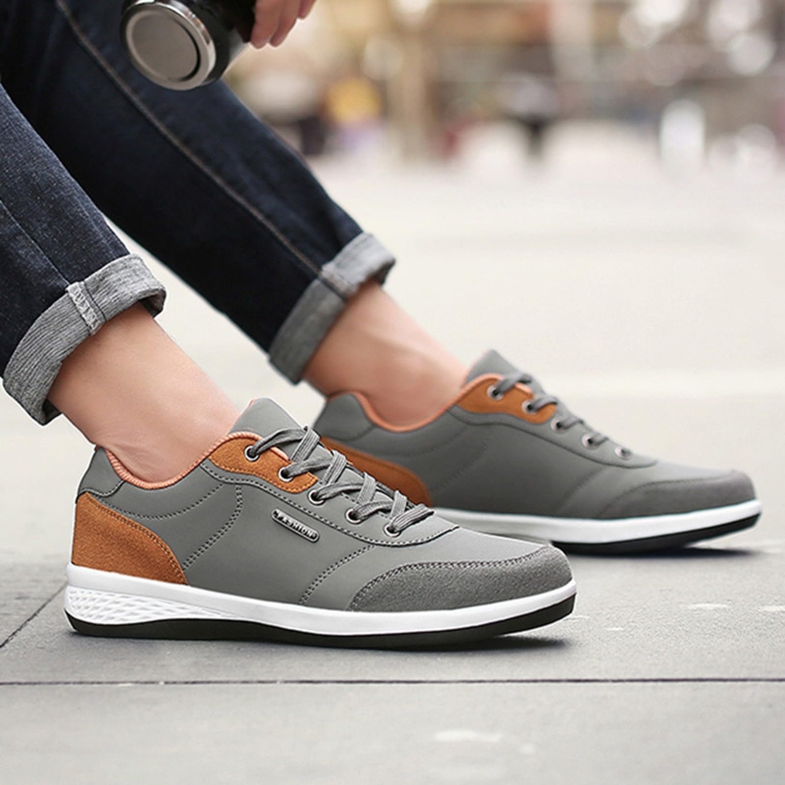 Кросівки Kswlwccpp Hallux Valgus Чоловічі Повсякденні Дуже Широкі, фото №5