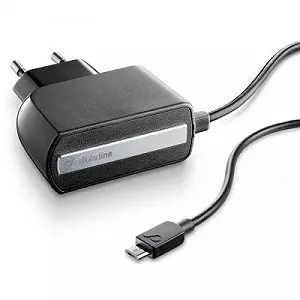 Зарядное устройство 2A with cable 1,6m MicroUSB CellularLine (ACHPHMICROUSB) - Фото 1