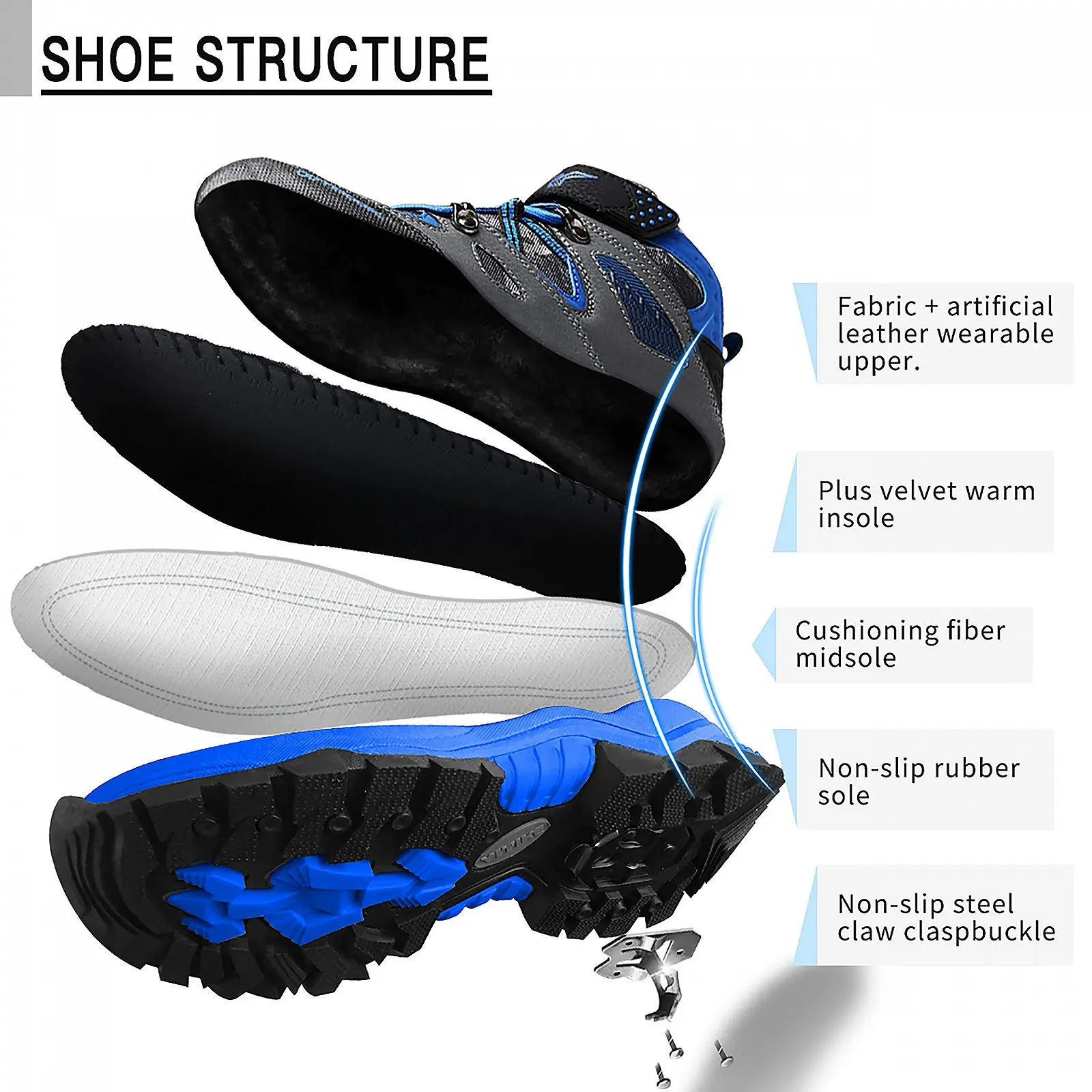 Зимові Черевики ELAPHURUS, дитячі, фото №2