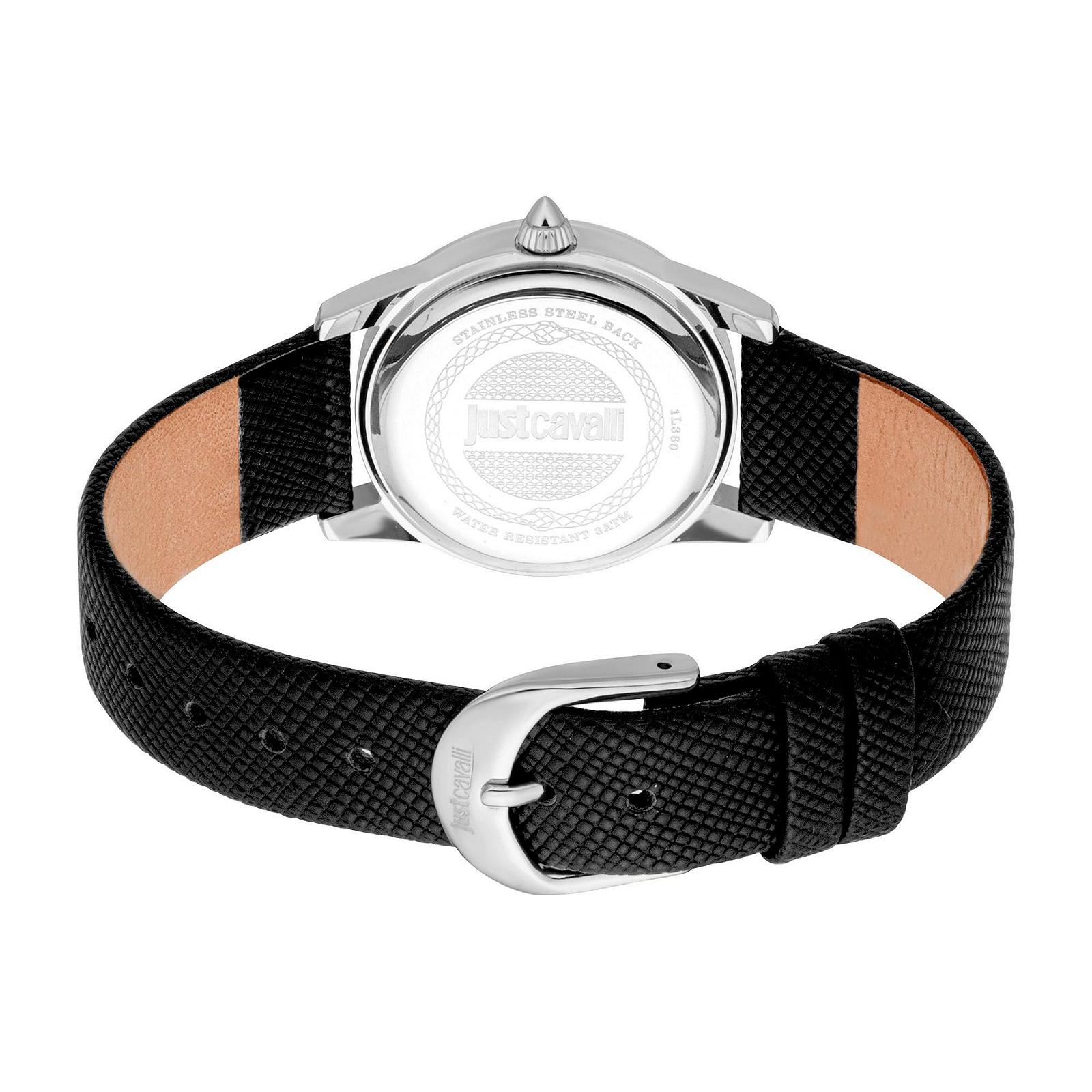 Часы женские Just Cavalli JC1L360L0015, аналоговые, кварцевые, серебряный / черный, фото №3