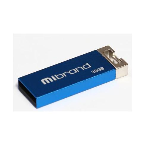 USB флеш-накопичувач Mibrand 32GB Сhameleon Blue 2.0 MI2.0/CH32U6U, фото №1