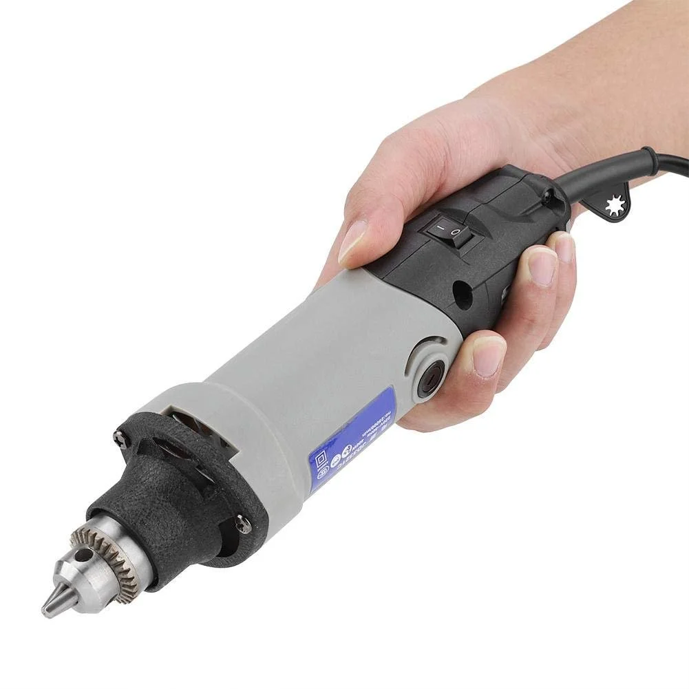 Штанговая Шлифмашина, Мини Штанговая Шлифмашина, 400W Электрическая Шлифмашина 6 Позиции с Переменной Скоростью 220В ЕС Вилка, фото №1