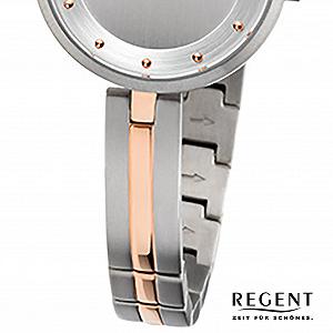 Женские часы Regent Кварцевые Аналоговые с титановым браслетом F-1101 synthetic.ua - Фото 1