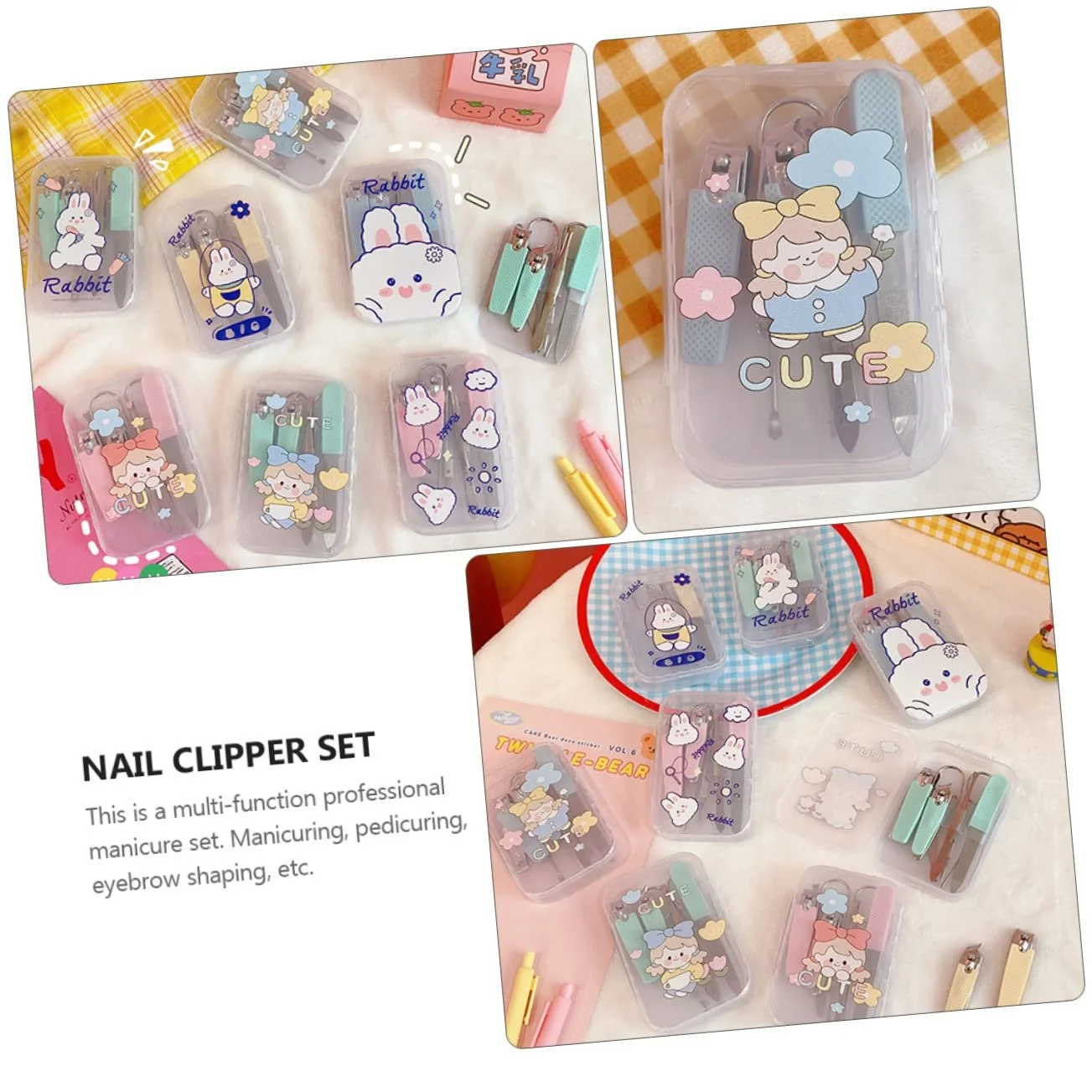 Набор для маникюра CALLARON с кусачками для ногтей для педикюра, для путешествий и дома, фото №9 Набор для маникюра CALLARON с кусачками для ногтей для педикюра, для путешествий и дома, фото №9