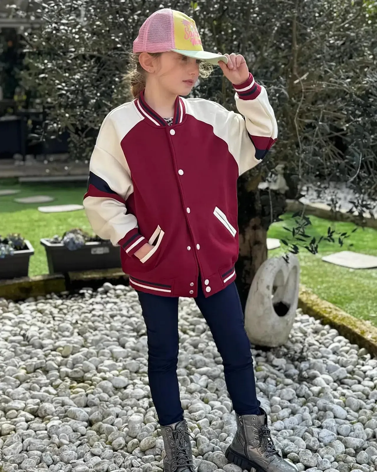 Бейсбольна куртка для дівчат Rolanko, спортивна, фото №7