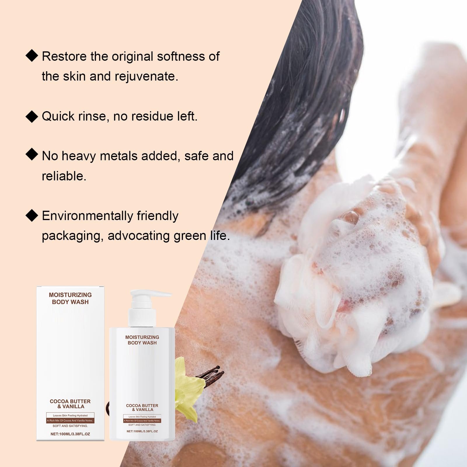 Гель для душу відлущувальний зволожувальний очищувальний освіжальний з піною для ванн, фото №2