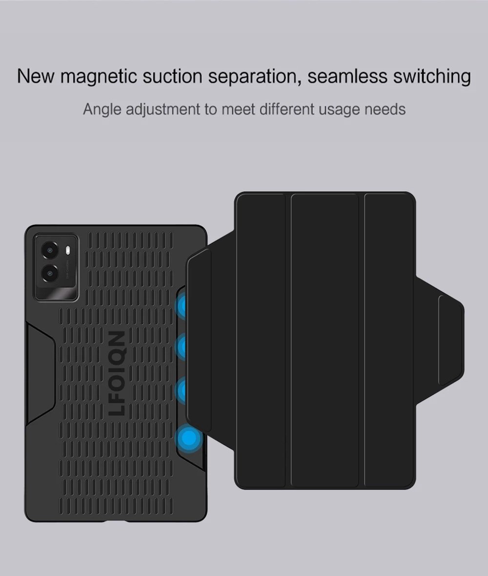 Чохол для планшета Lenovo Legion Y700 3nd Gen 2025 8.8" Magnetic Black, фото №11