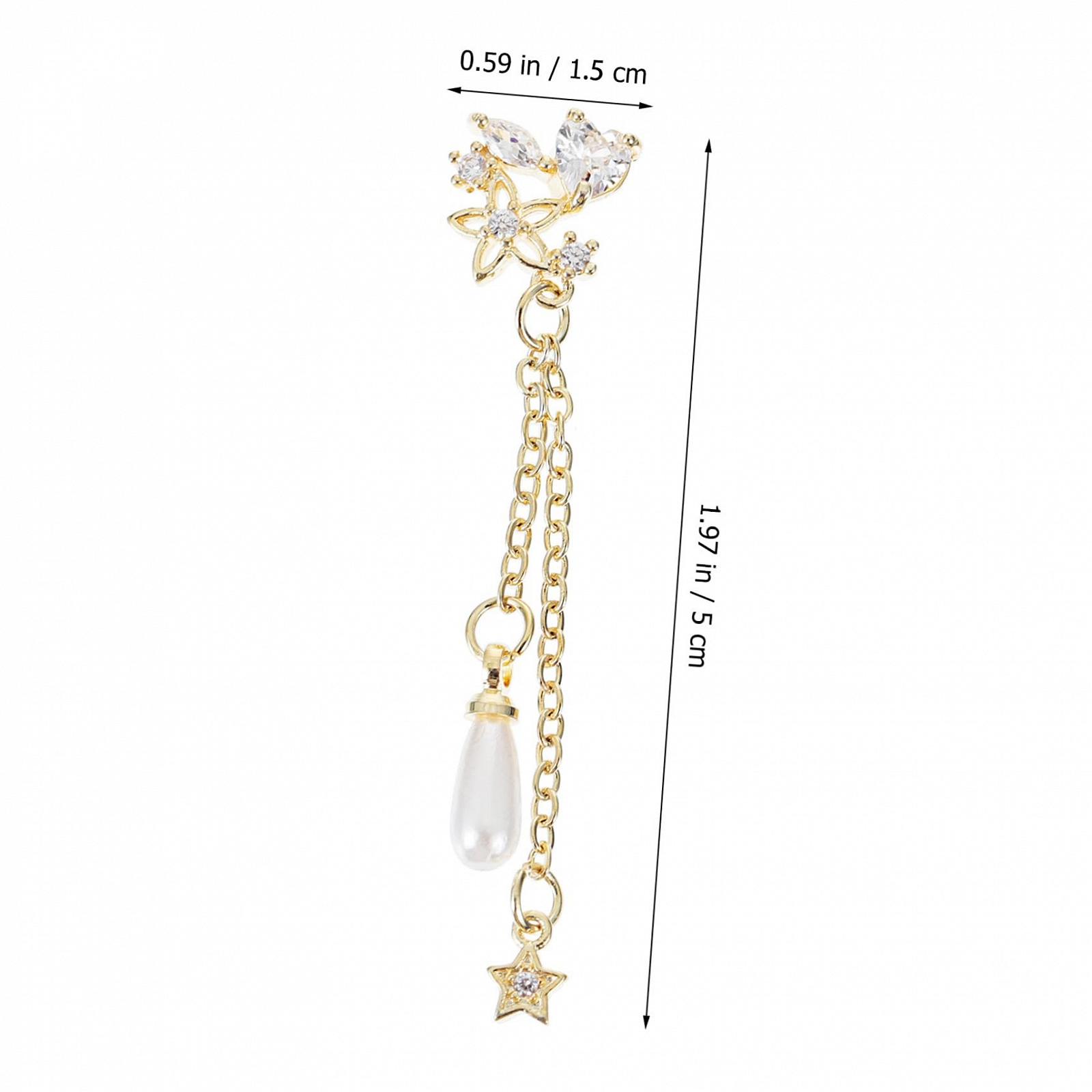 Стразы для ногтей LALAFINA 3шт 3D Наклейки для дизайна ногтей Стразы для ногтей Блестящие наклейки для ногтей Цепочка Кристалл Шарм Свадебный дизайн Модный орнамент Циркон, фото №8 Стразы для ногтей LALAFINA 3шт 3D Наклейки для дизайна ногтей Стразы для ногтей Блестящие наклейки для ногтей Цепочка Кристалл Шарм Свадебный дизайн Модный орнамент Циркон, фото №8