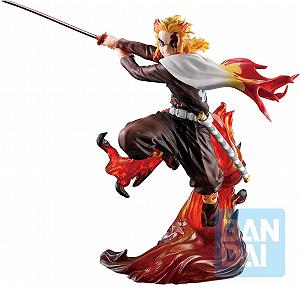 Фігурка Bandai Ichibansho Kyojuro Rengoku (Shake The Sword Burn Your Heart) Demon Slayer: Kimetsu no Yaiba, 16 см - Фото 1