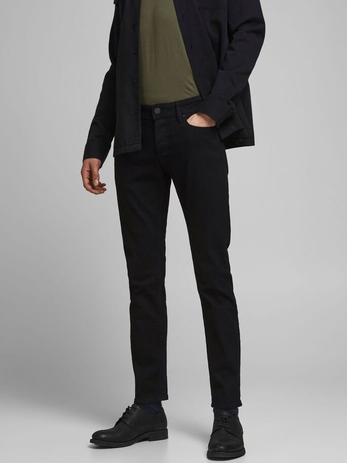 Джинси JJIGLENN JJORIGINAL NA 098 12184921  Denim Jack&Jones Чорний  M, фото №2