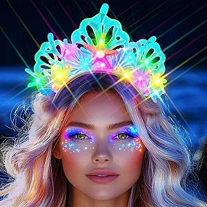 Светодиодная Обруч на голову с ракушками - Фото 1