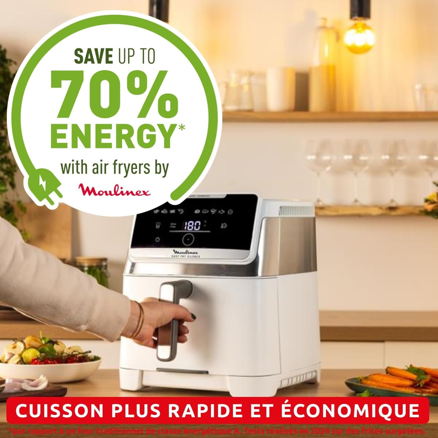 Мультипіч Moulinex Easy Fry Silence EZ8421 7 л 10 режимів Білий, фото №7 Мультипіч Moulinex Easy Fry Silence EZ8421 7 л 10 режимів Білий, фото №7