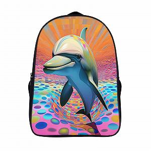 Шкільний рюкзак MXRMXR Dolphin 40x28x16см - Фото 1