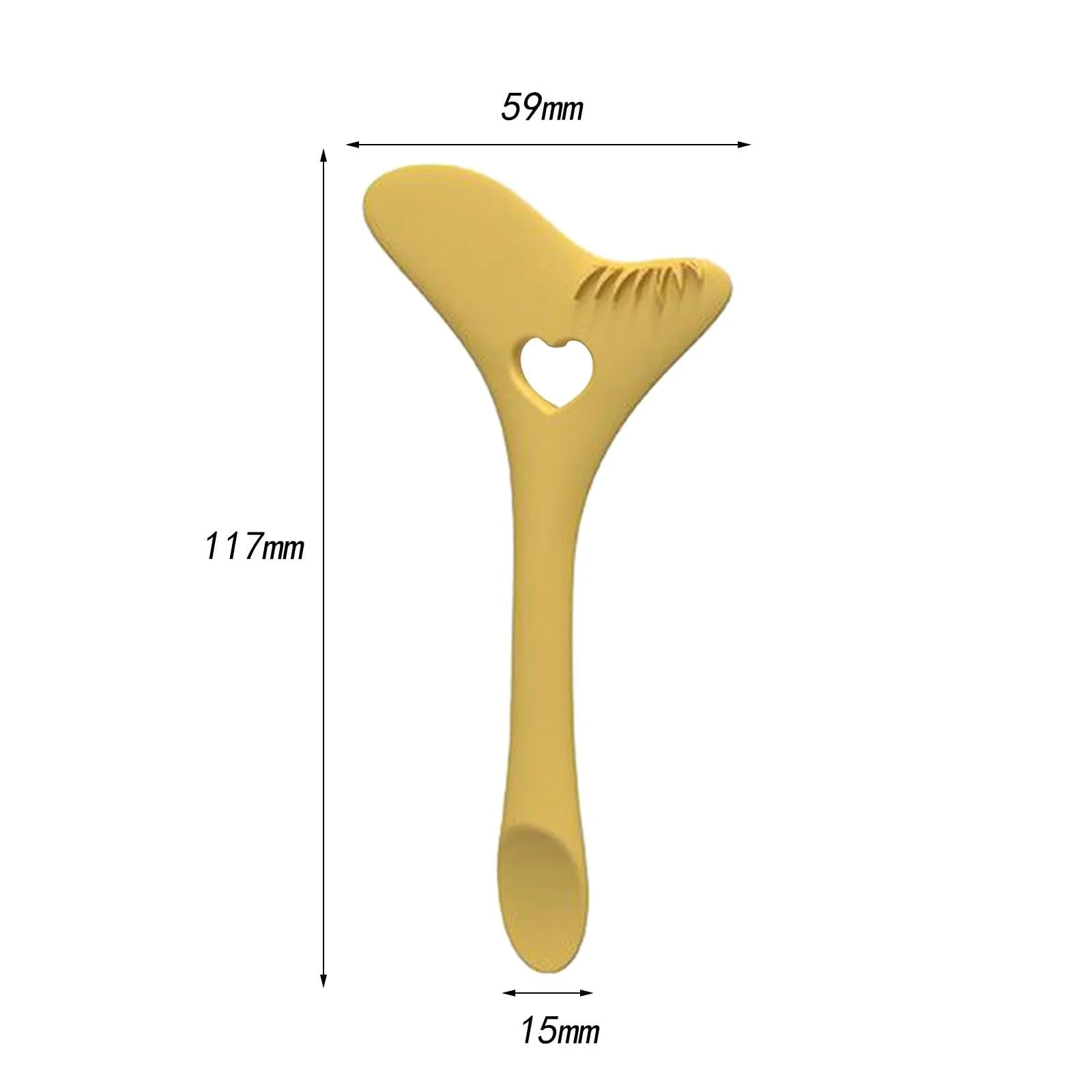 Трафареты для подводки глаз, инструмент для начинающих, трафареты, кончики для подводки глаз для ресниц, желтый, фото №5
