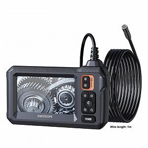Эндоскоп Oniissy 4.3" IPS экран, промышленный, 1080P HD, 8 LED, 8 мм объектив 2,7 см, IP67 водонепроницаемая камера synthetic.ua - Фото 1