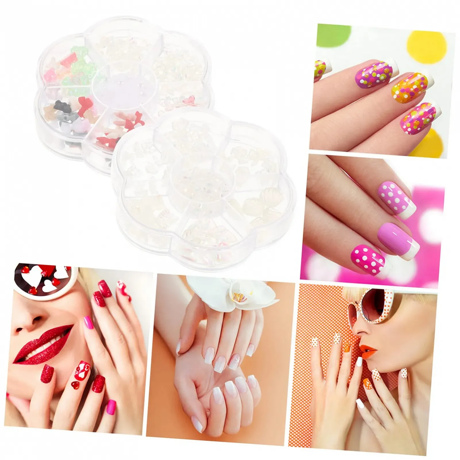 Подвеска для ногтей FOMIYES Бабочка 3D, фото №7