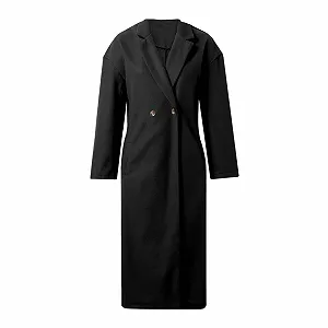 Тренч Вовняний Жіночий Елегантний Однотонний synthetic.ua - Фото 1