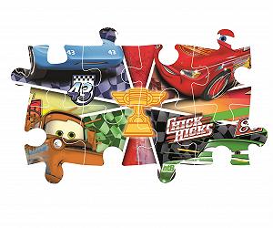 Детский пазл Clementoni Maxi Тачки 60 деталей - Фото 1