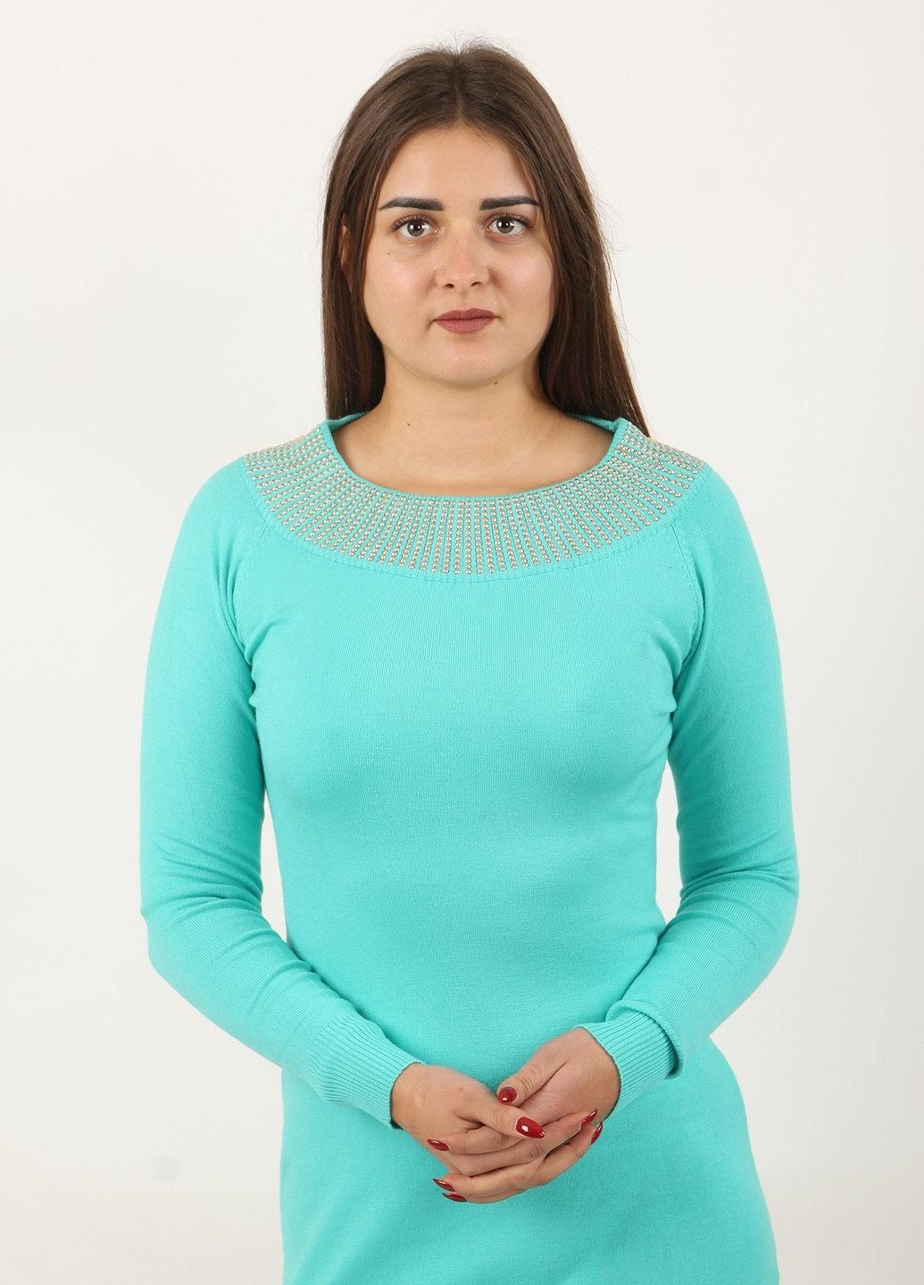 Платье Yi Er Da S Бирюзовый (ND-80009-Turqoise), фото №6