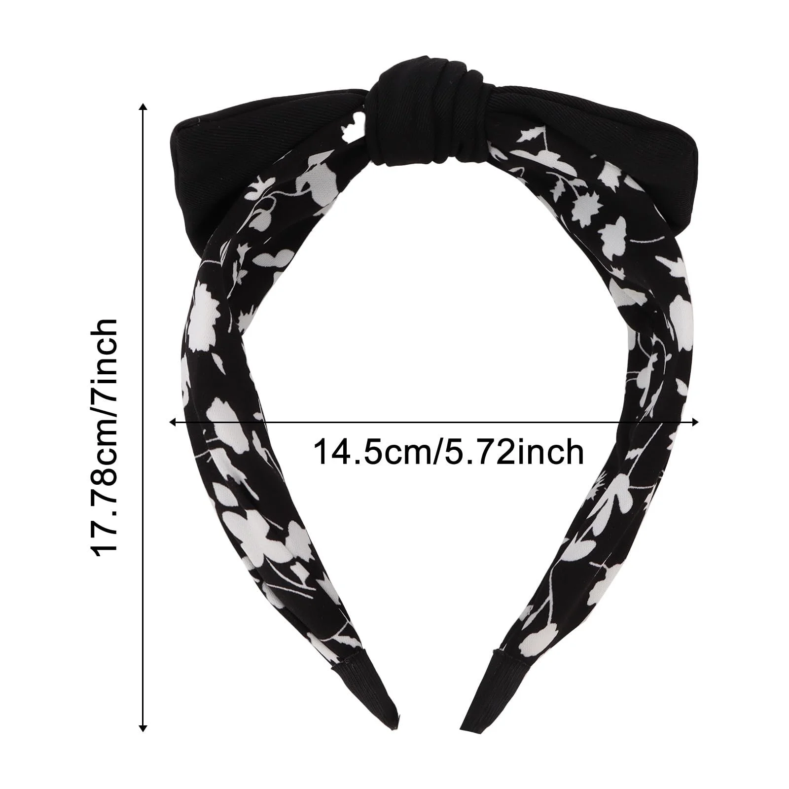 Обруч Візерунок з бантом, фото №2