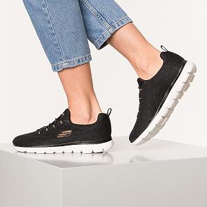 Кроссовки Skechers Summits Leopard Spot synthetic.ua - Фото 1