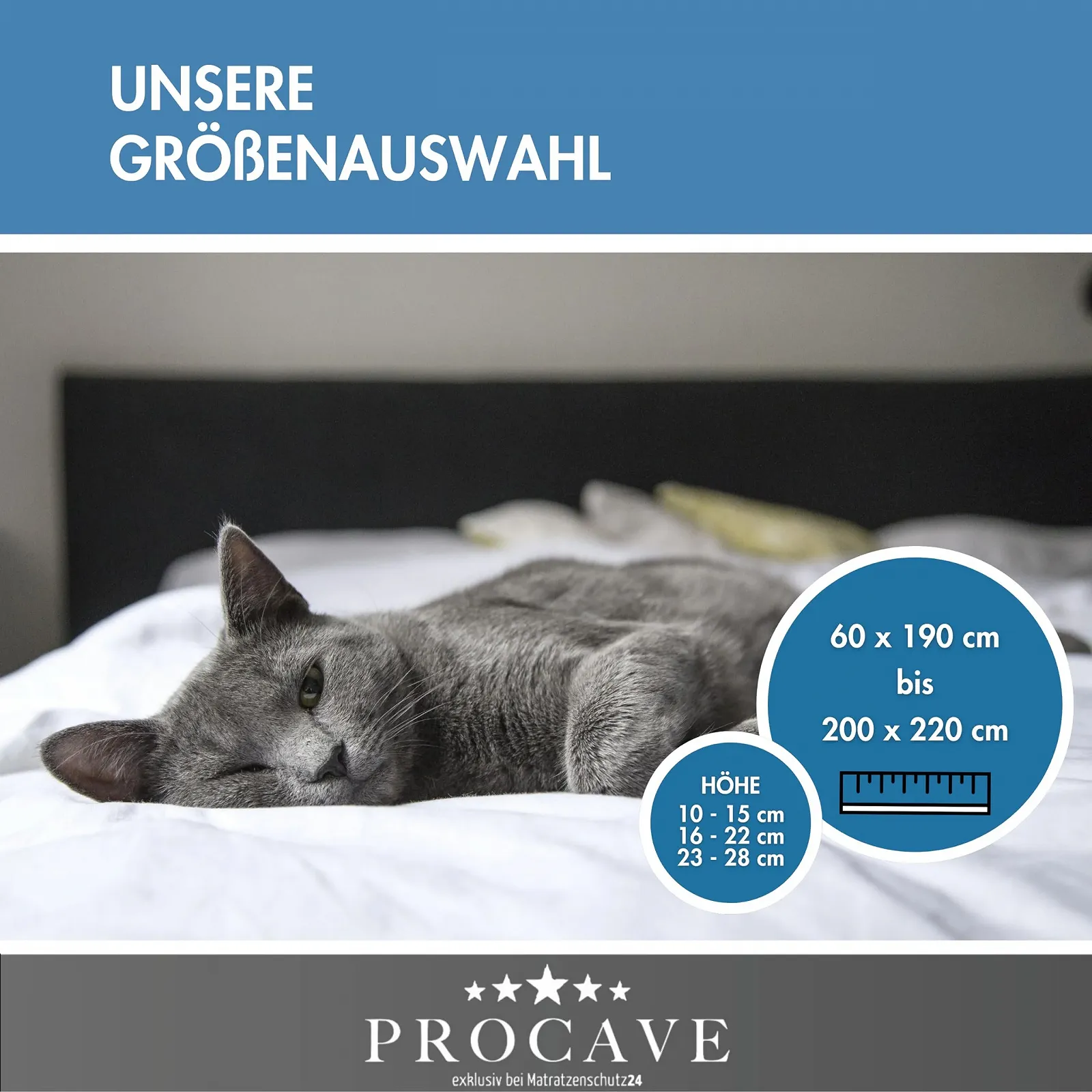 Чохол для матраца Procave Тканина махрова не простьобана, фото №6