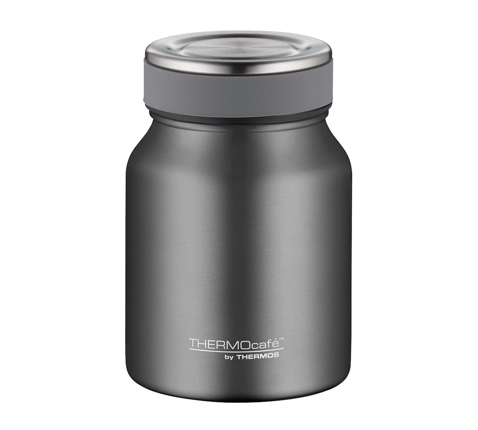 Термос для їжі THERMOcafé by THERMOS TC Food JAR Stone Grey Mat 0.50 л, фото №1 Термос для їжі THERMOcafé by THERMOS TC Food JAR Stone Grey Mat 0.50 л, фото №1
