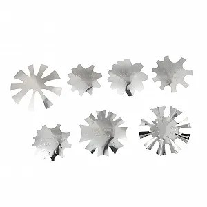 Трафареты для ногтей WRITWAA 7 шт. Многоразовый - Фото 1