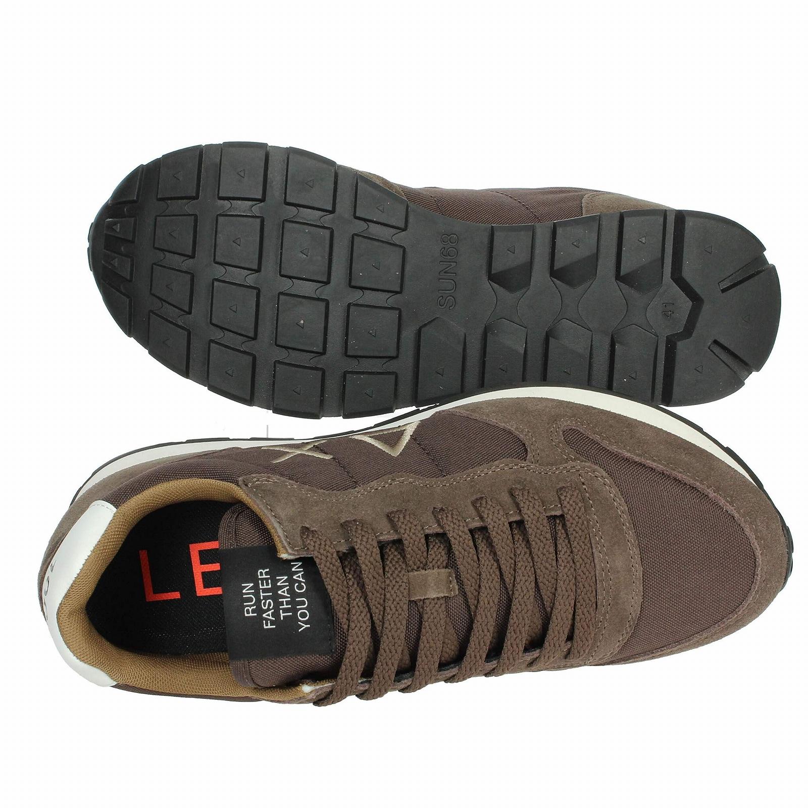 Кроссовки SUN68 Tom Running Нейлон замша/нейлон Серый U24SU02 Z43101, фото №7