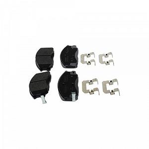 Комплект гальмівних колодок, дискове гальмо BOSCH 0 986 494 650 для NISSAN SSANGYONG HYUNDAI synthetic.ua - Фото 1