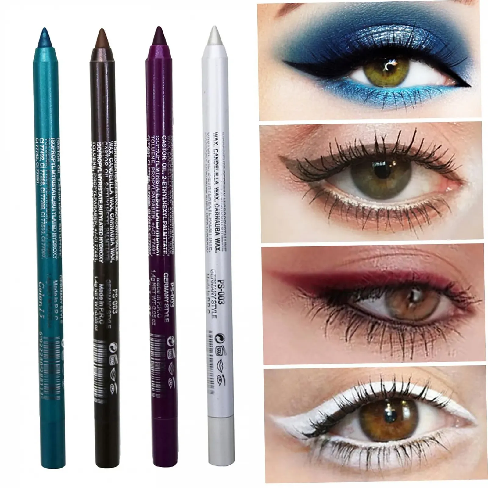 Карандаш для глаз 4 цвета Перламутровый, фото №5 Карандаш для глаз 4 цвета Перламутровый, фото №5