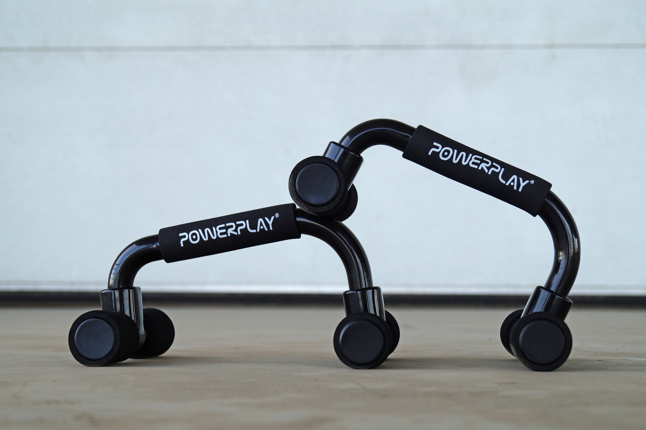 Упори для віджимань PowerPlay 4316 Push Up Bars пластикові Скошені, фото №2