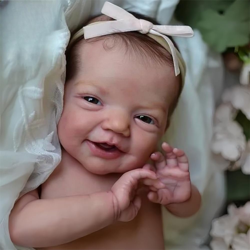 Кукла OHIJGN Reborn Девочка Reborn Baby 48 см Реалистичная ручная работа Мягкое тело из винила, как настоящий ребенок, фото №3 Кукла OHIJGN Reborn Девочка Reborn Baby 48 см Реалистичная ручная работа Мягкое тело из винила, как настоящий ребенок, фото №3