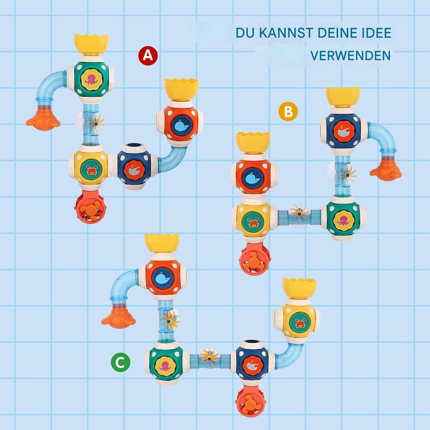 Игрушка для ванной Wasserleitung Duschspaß, фото №4