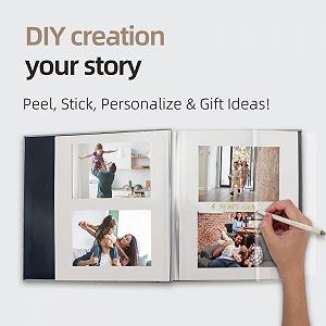 Фотоальбом Vienrose самоклеящийся, магнитный альбом для вырезок synthetic.ua - Фото 1