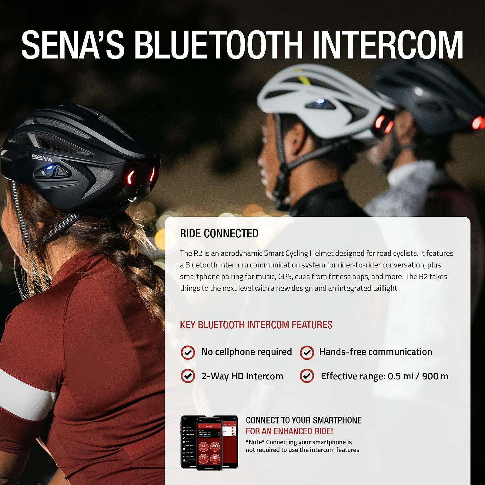 Шлем Sena R2 / R2 EVO Smart Road Bike, фото №3