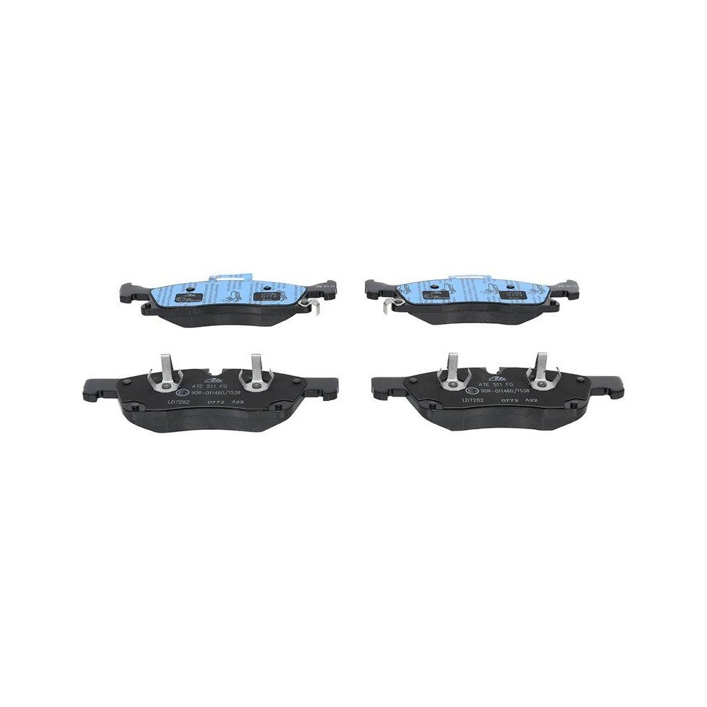 Комплект гальмівних колодок, дискове гальмо ATE Ceramic 13.0470-7282.2 для MERCEDES-BENZ, фото №1