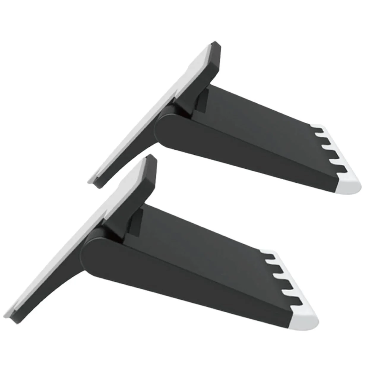 Подставка для ноутбука Портативная Пачка из 2 Материал устойчив к царапинам Эргономичная подставка для ноутбука для стола и кровати Стабильная охлаждающая подставка и нескользящая для ноутбуков, фото №1