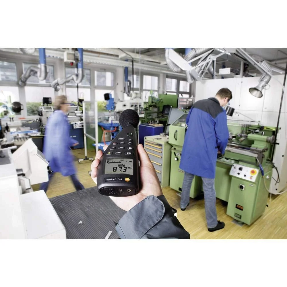 Шумомер Testo 816-1 Black, фото №4 Шумомер Testo 816-1 Black, фото №4