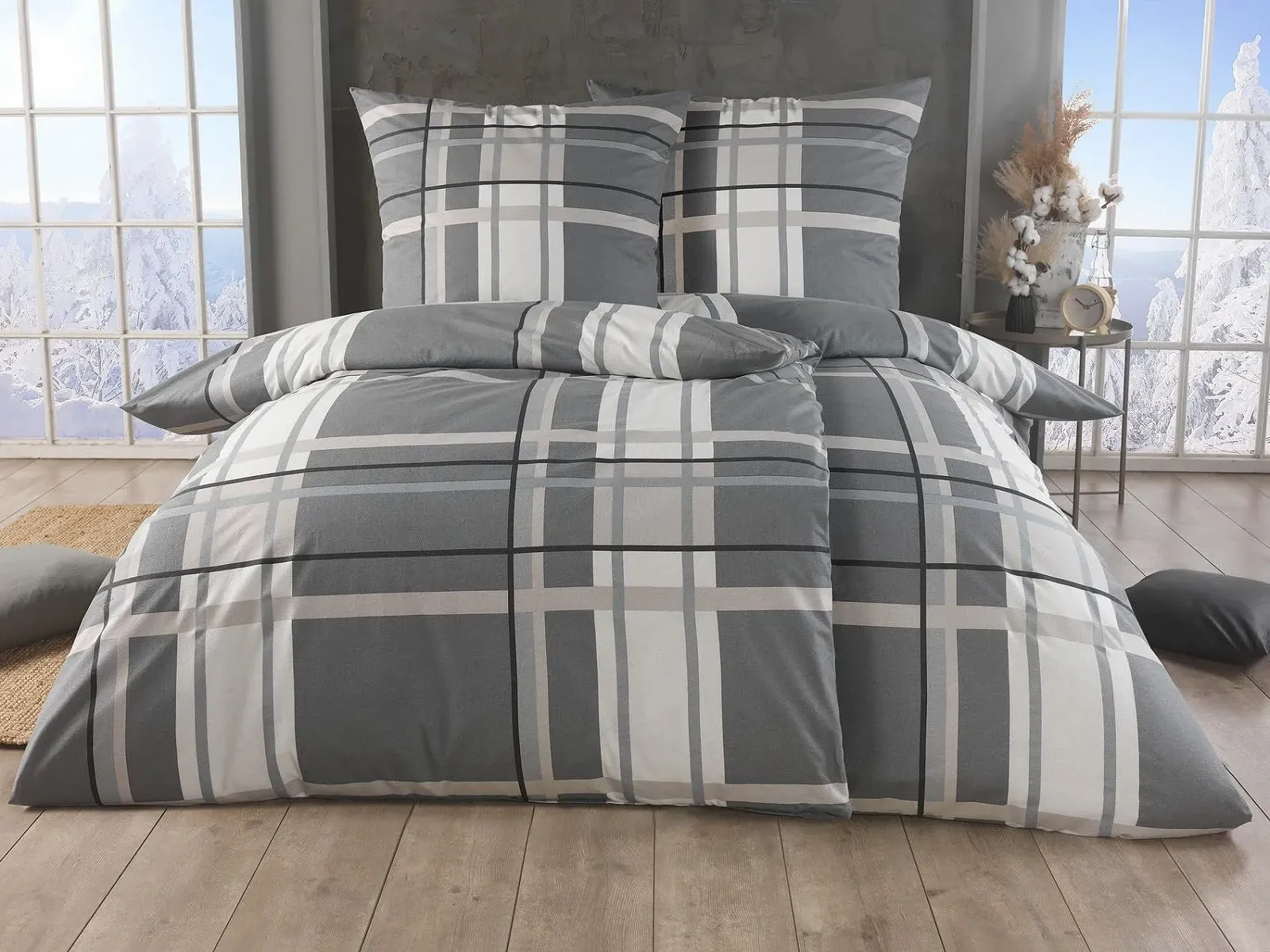 Постільна білизна Бавовна Фланель MALIKA Design 5, 135 x 200 см + 80 x 80 см, фото №7