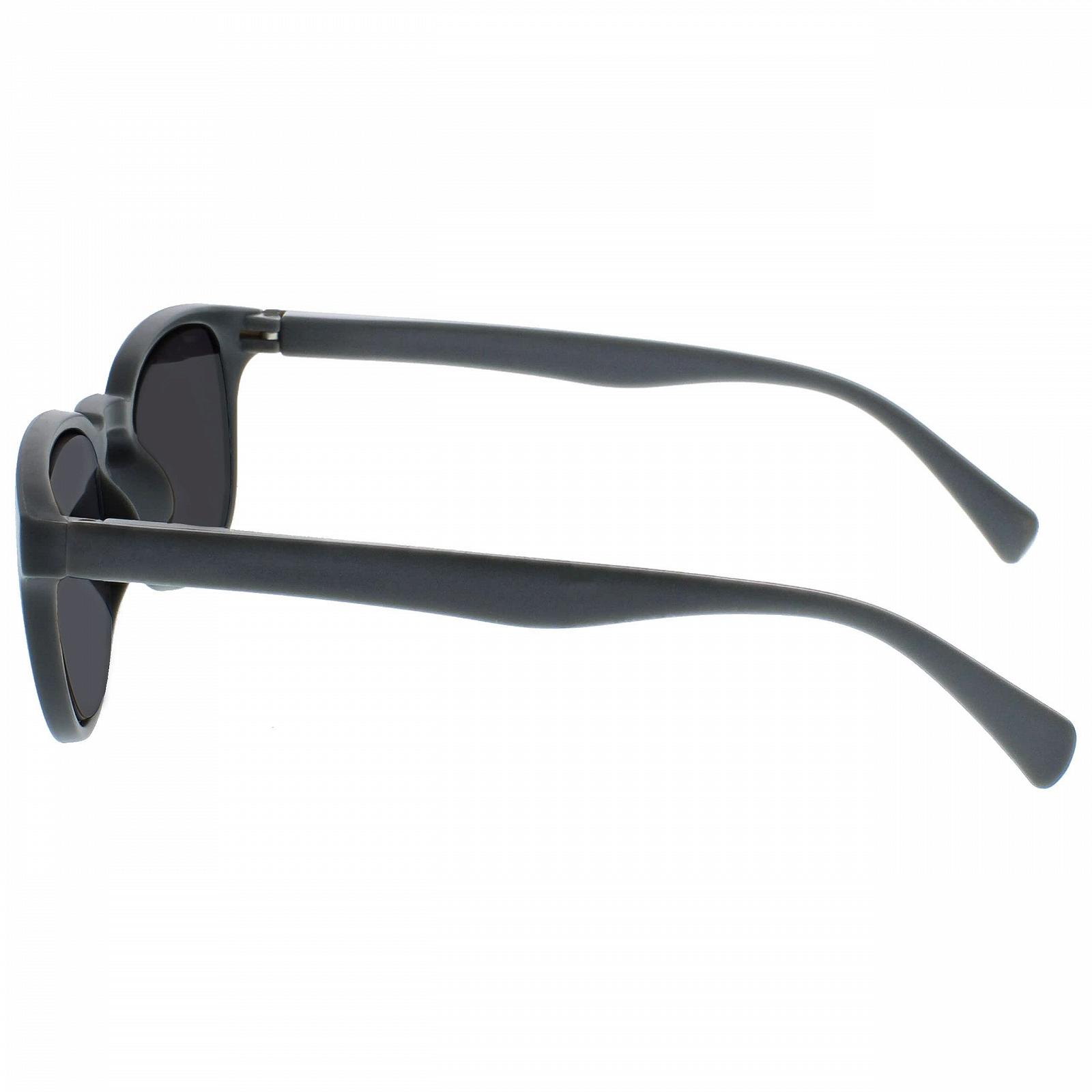 Солнцезащитные очки для чтения Pop OPULIZE Keck Круглые Матовая оправа Серый, фото №6