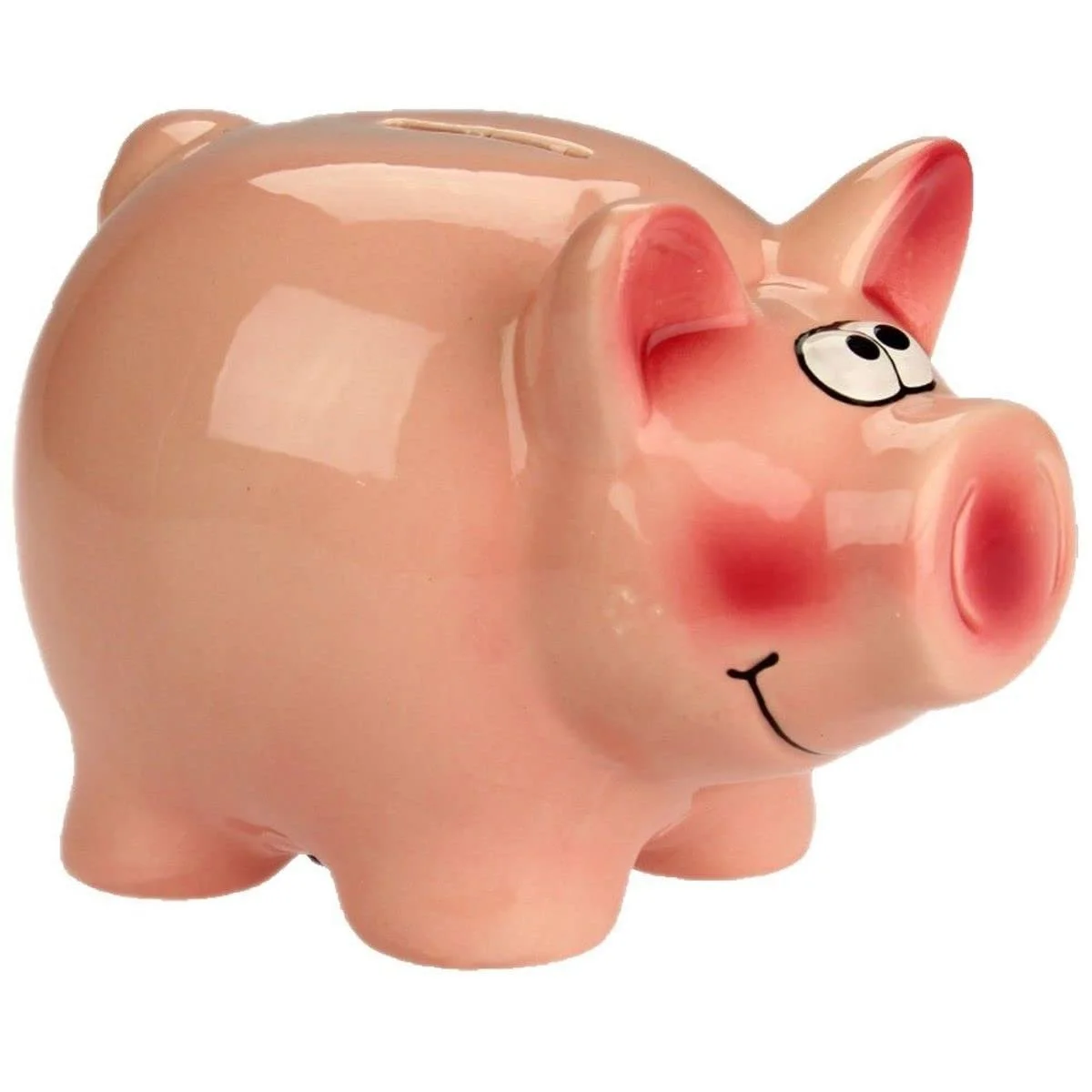 Скарбничка Out of the Blue Керамічна свинка з замком, фото №1