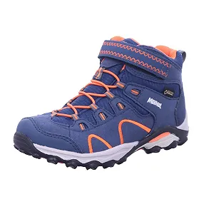 Ботинки Meindl Lucca Junior Mid GTX Navy / Orange размер 3 - Фото 1