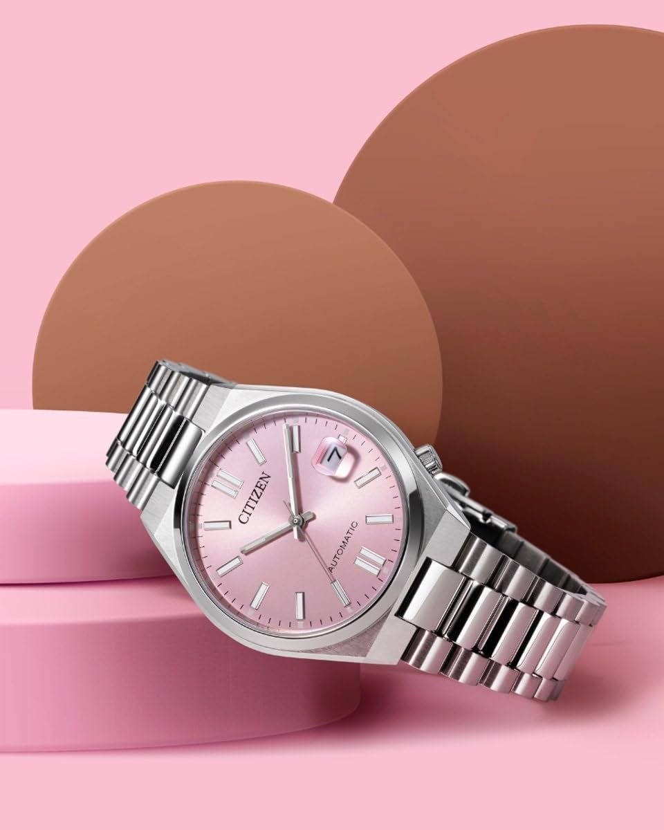 Автоматичний годинник Citizen Modern NJ0200-50Z, срібний, фото №5