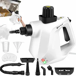 Пароочисник ручний 1000 W 10 насадок 400 ml 110 °C - Фото 1