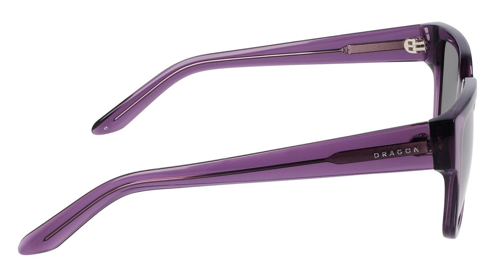 Унисекс Солнцезащитные очки Dragon Rowan Shiny Dusty Grape со стеклом Smoked, фото №7