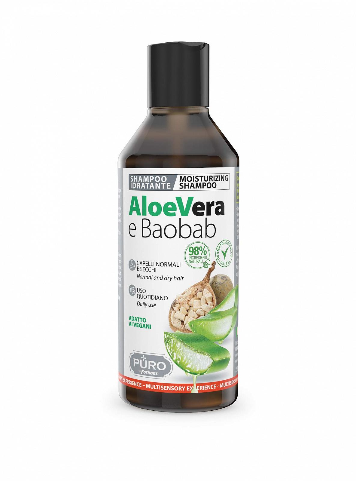Шампунь Forhans All'Aloe E Baobab 250 мл, фото №1