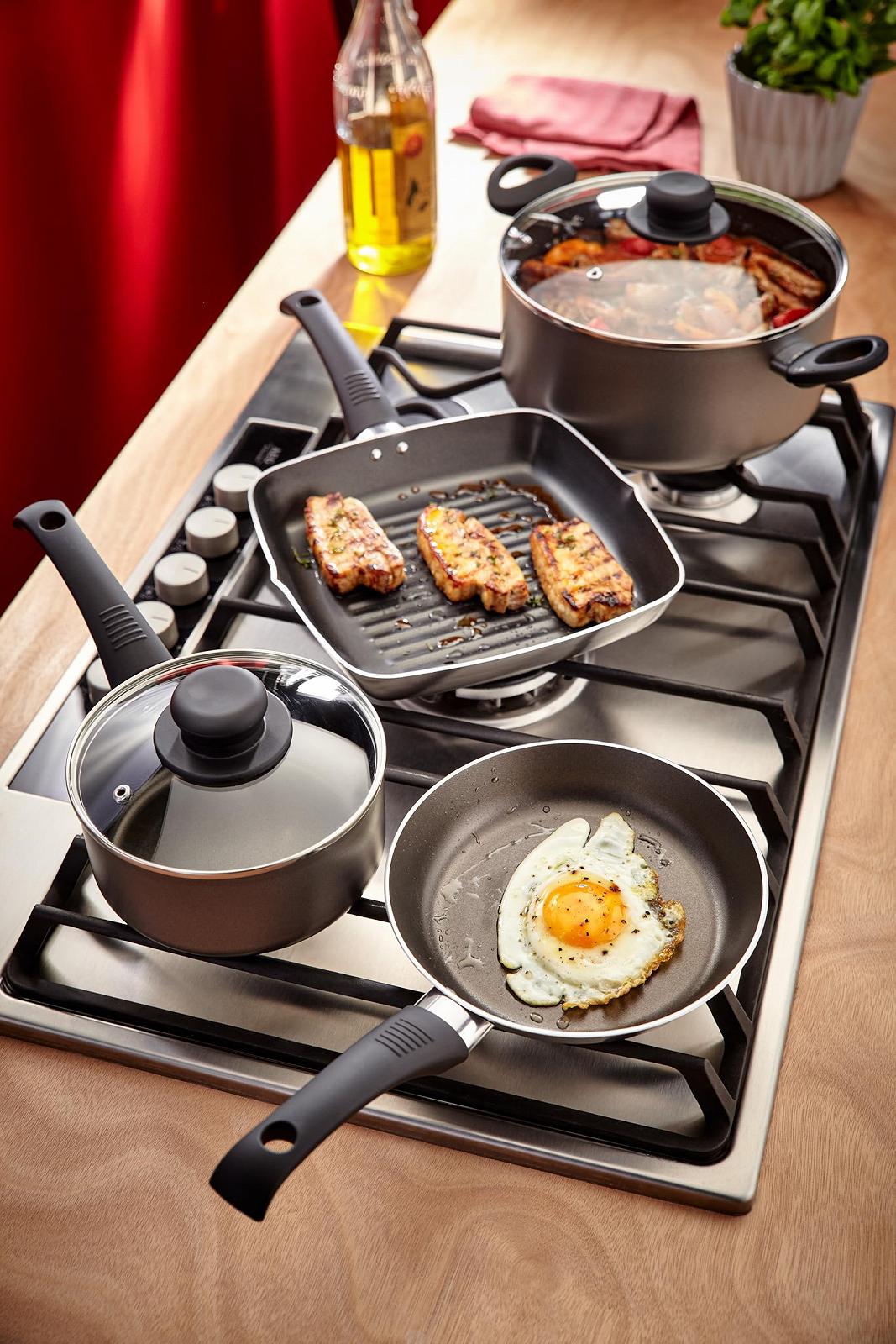 Ковш Judge Everyday 16 см с крышкой 1,2 л алюминиевый Teflon, фото №7