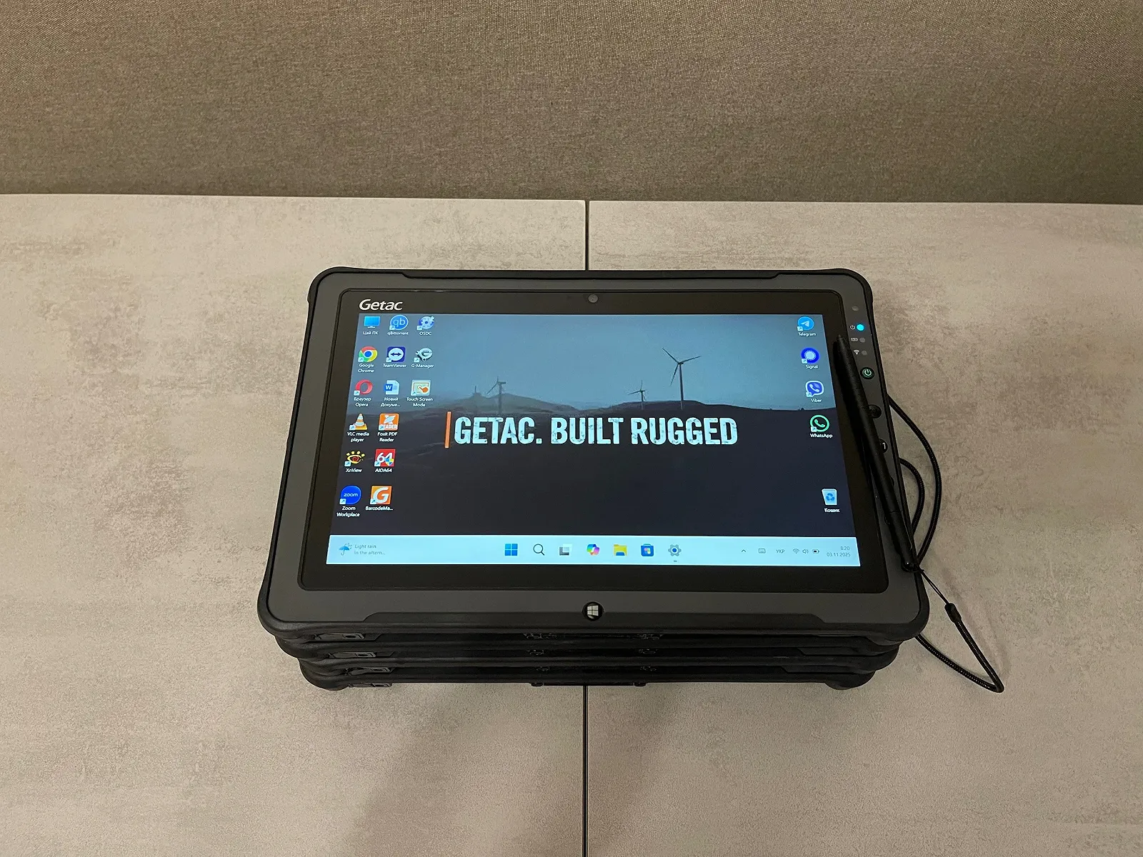 Защищенный планшет Getac F110 G4, 11.6" FHD, i5-7200U, 16GB, новий 256GB SSD, 4G LTE, фото №2