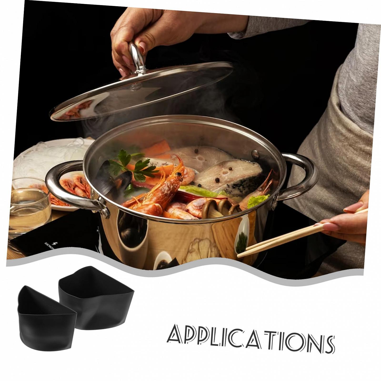 Вставка MAGICLULU 1 Комплект Силиконовая Вставка Лайнер для Медленноварки Аксессуары Силиконовый Вставка для Медленноварки Силикагель Нескользящий Разделитель, фото №5 Вставка MAGICLULU 1 Комплект Силиконовая Вставка Лайнер для Медленноварки Аксессуары Силиконовый Вставка для Медленноварки Силикагель Нескользящий Разделитель, фото №5